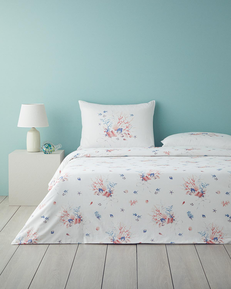 Sea Pearl Tek Kişilik Nevresim Seti Pembe