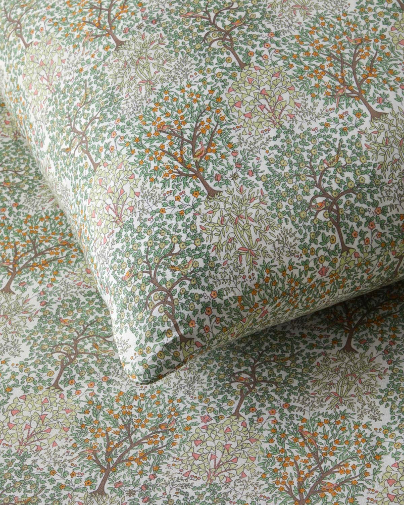 Serenade Kolay Ütülenir Çift Kişilik Nevresim Seti 200x220 cm Yeşil