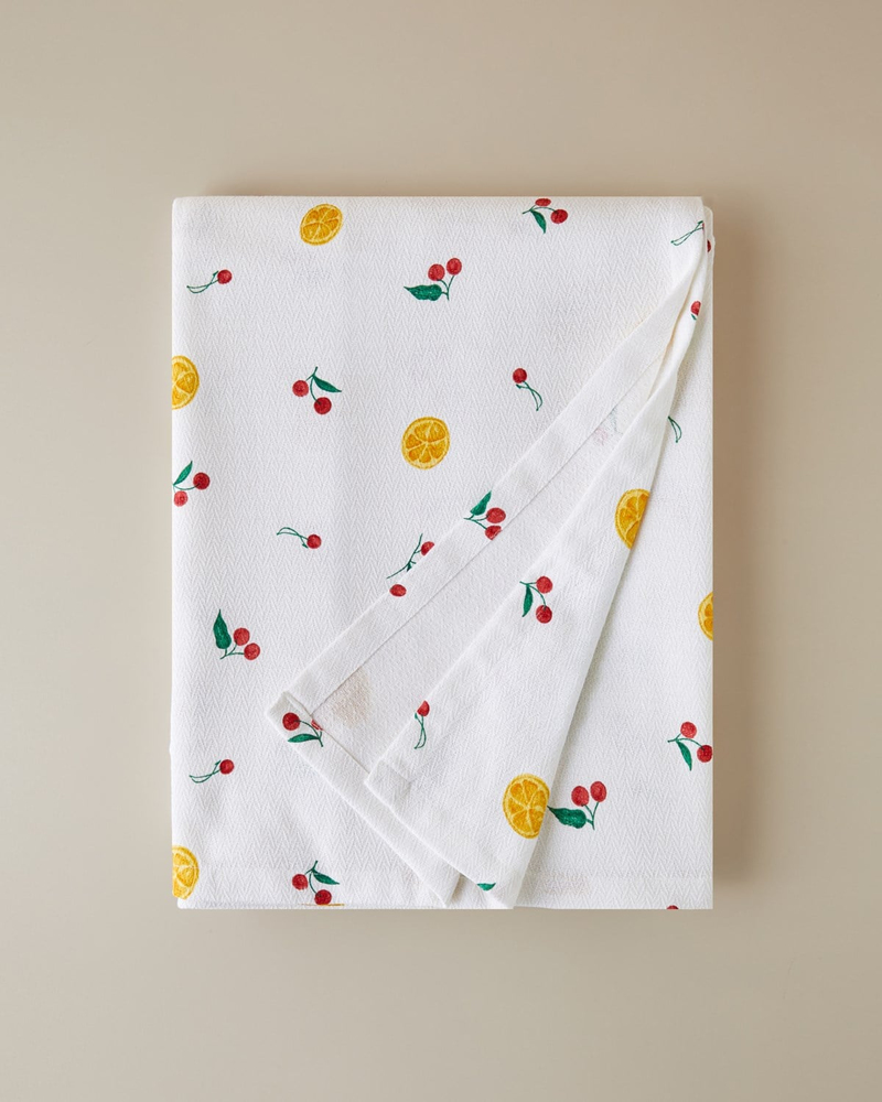 Sevilla Baskılı Pamuklu Tek Kişilik Pike 150x220 cm Sarı