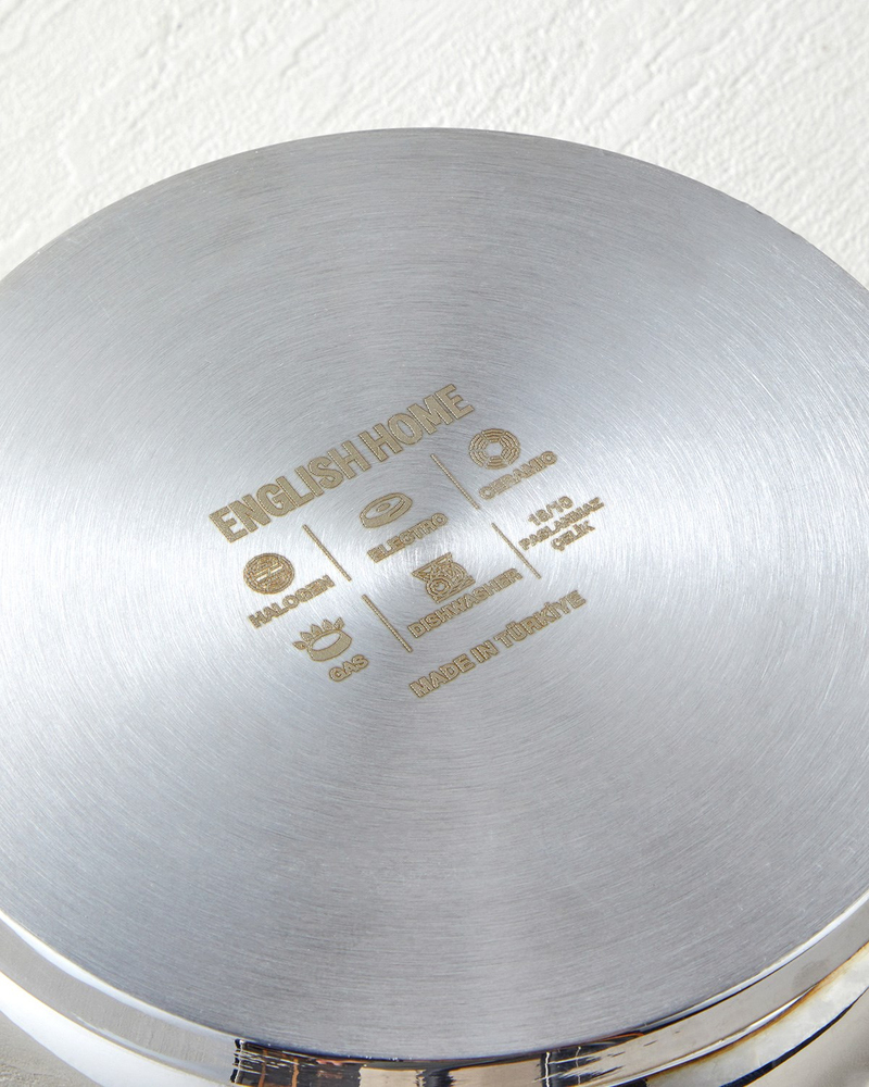 Siena Çelik Mini Tencere 16x8 cm Silver
