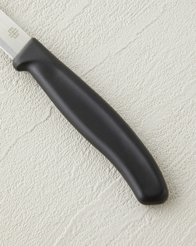Silent Slash Paslanmaz Çelik 6'lı Bıçak 9 cm Siyah