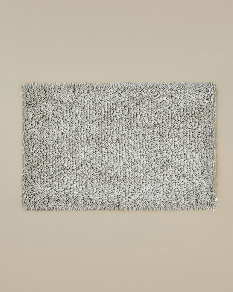 Silky Shine Kaydırmaz Taban Banyo Paspası 50x80 cm Gri