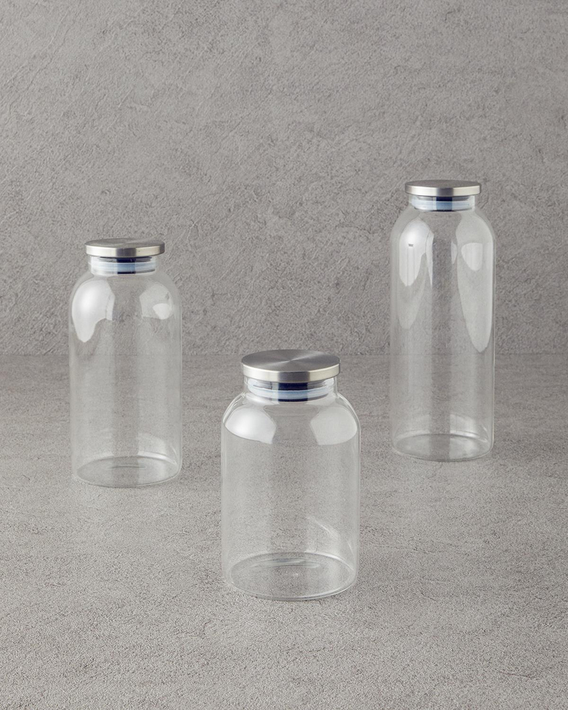 Sinna Borosilikat Kavanoz 1150 ml Şeffaf