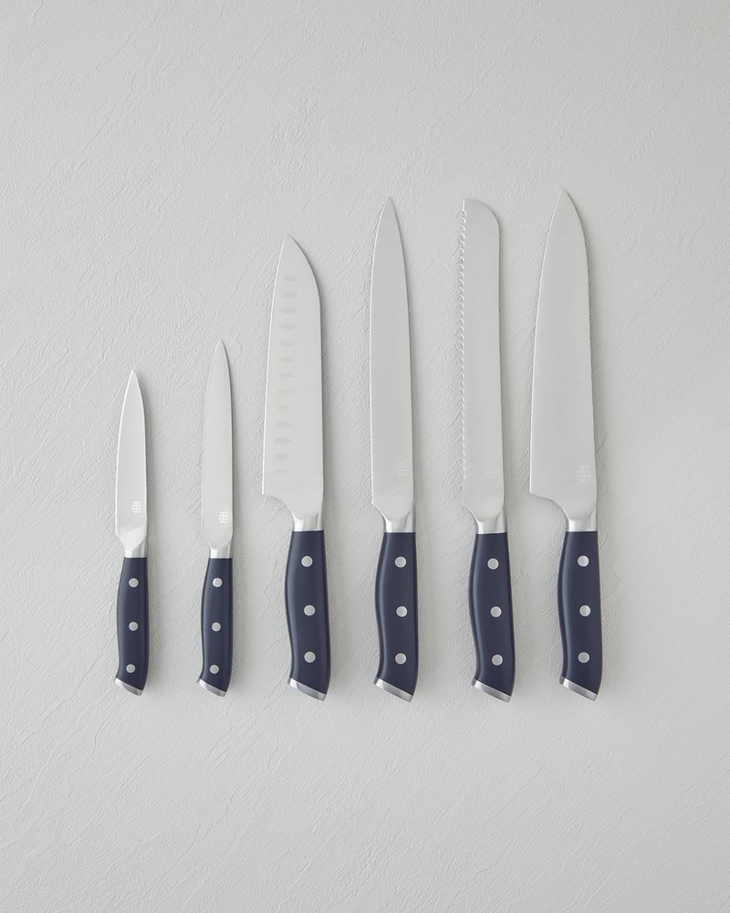 Smart Cut Paslanmaz Çelik 7 Parça Bıçak 34.5x34x34x31x24x21 cm Siyah