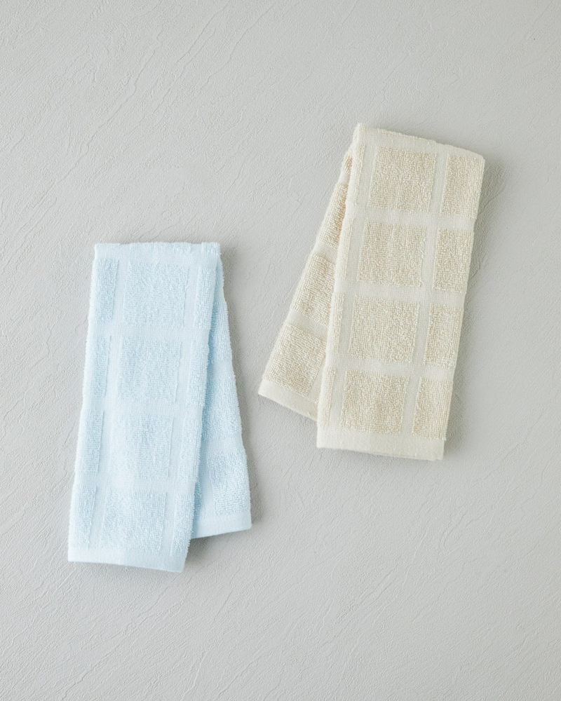 Softshield Pamuk Kurulama Bezi 30x50 cm Mavi - Bej