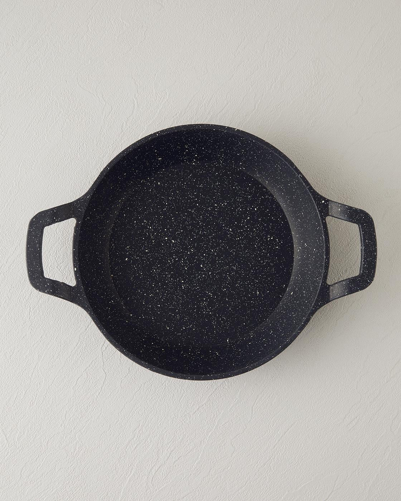 Sofya Alüminyum 2'li Sahan Seti 18-20 cm Siyah