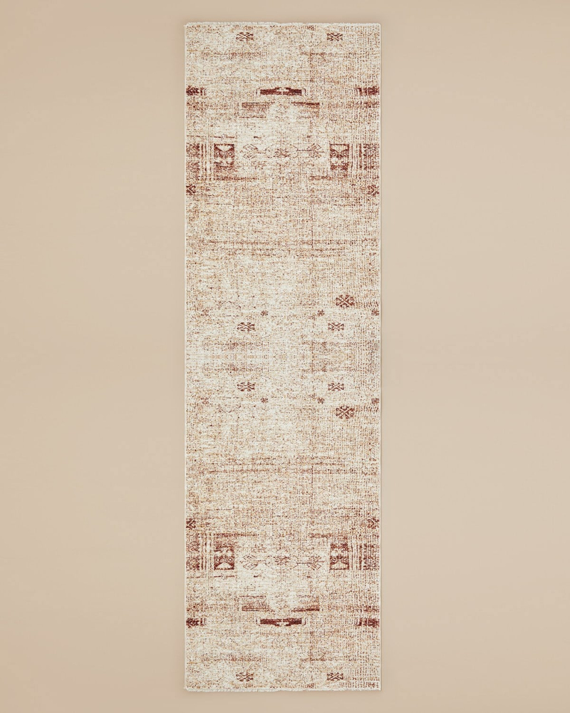 Solan Halı 80x300 cm Bordo