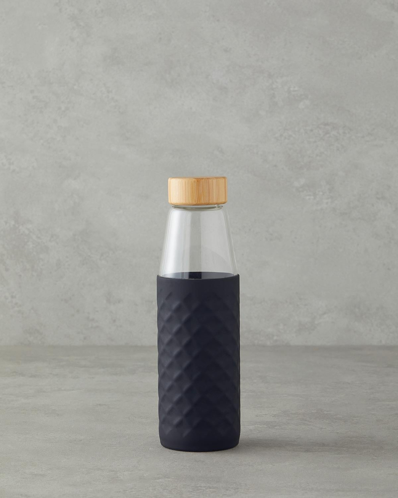 Sortie Cam Şişe 500 ml Siyah