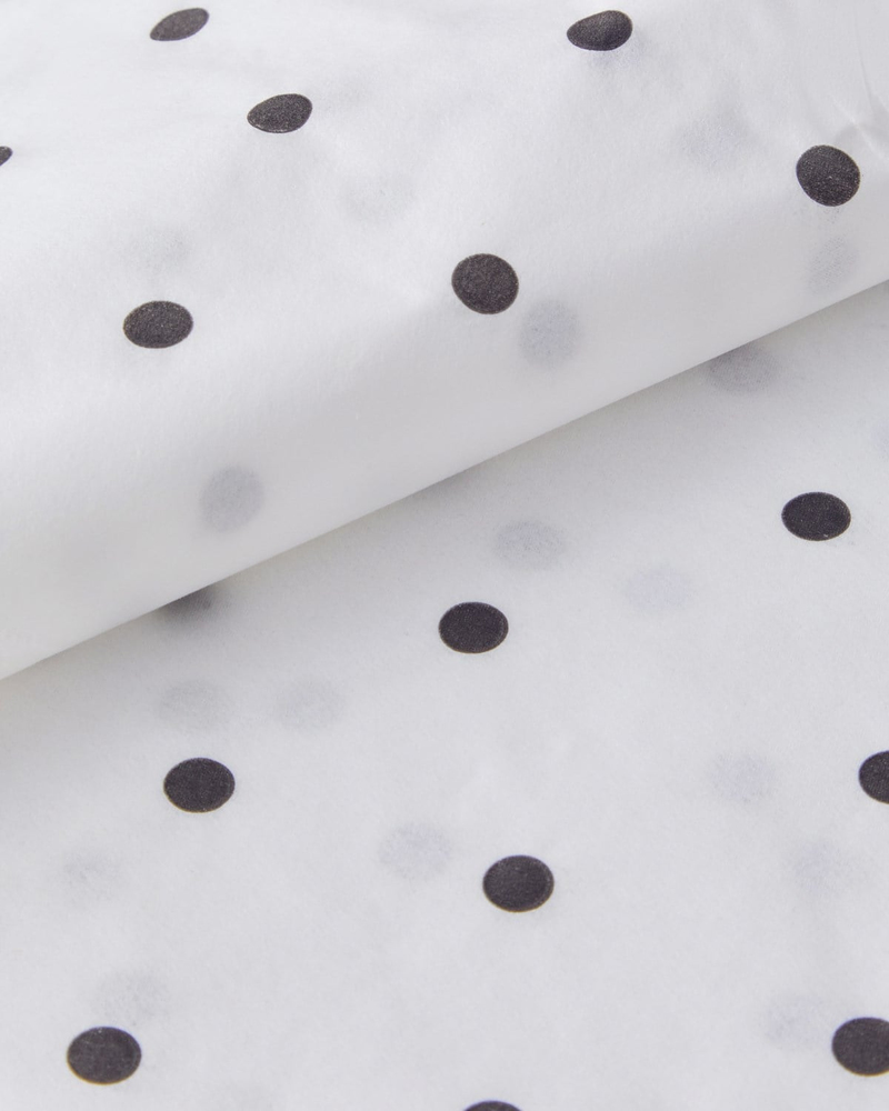 Spotty 20'li Kağıt Peçete Siyah - Beyaz