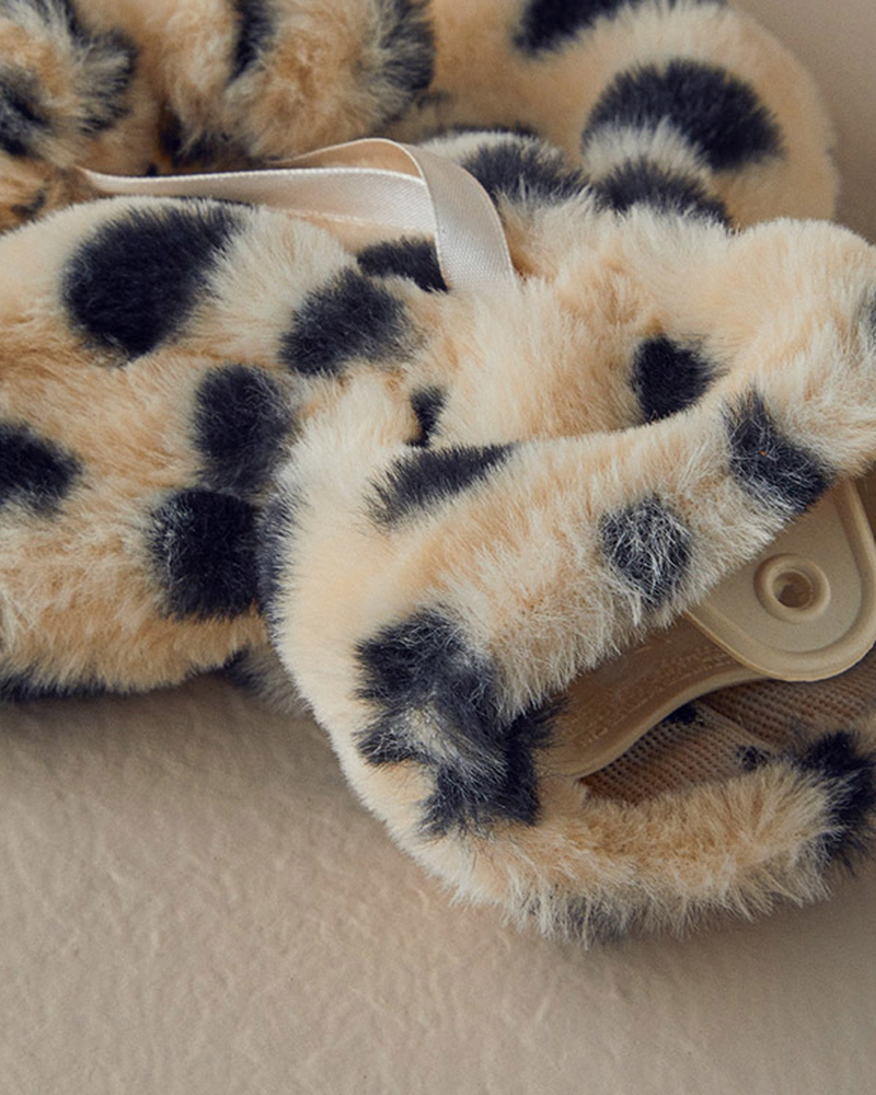 Spotty Sıcak Su Torbası 33x19 cm Krem-Siyah