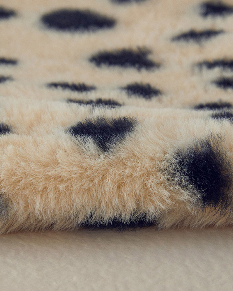 Spotty Sıcak Su Torbası 33x19 cm Krem-Siyah