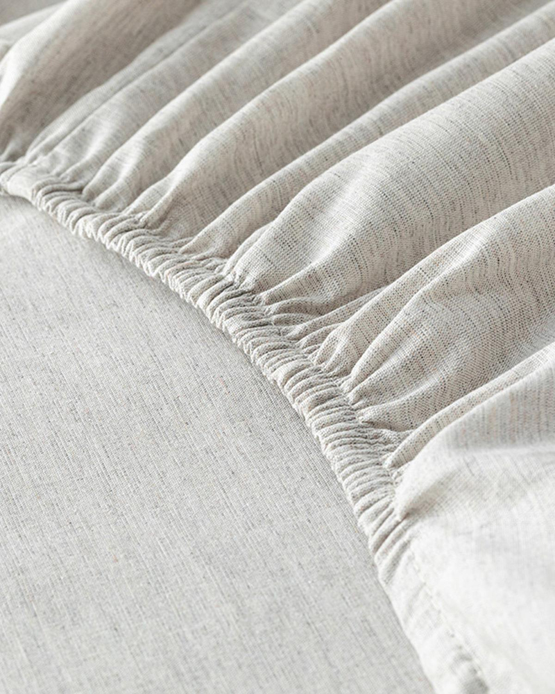 Spring Time Dijital Baskılı Soft Cotton Tek Kişilik Nevresim Takımı Bej