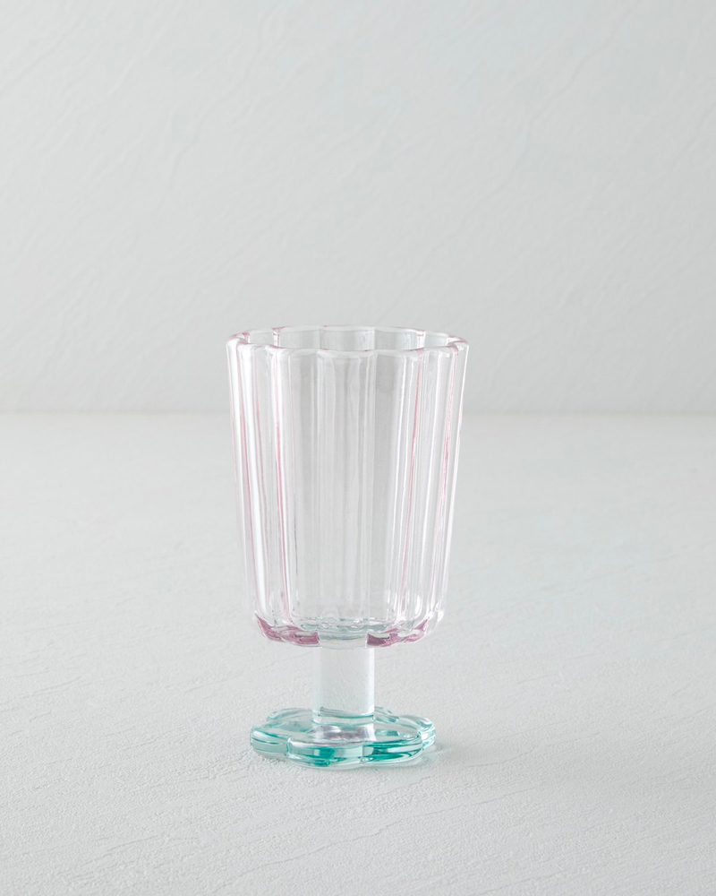 Springtime Cam 3'lü Bardak 280 ml Pembe - Yeşil