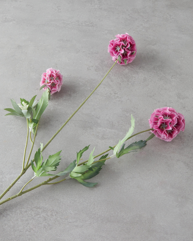Star Flower Tek Dal Yapay Çiçek 71 cm Pembe