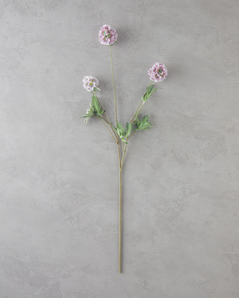 Star Flower Tek Dal Yapay Çiçek 71 cm Mor