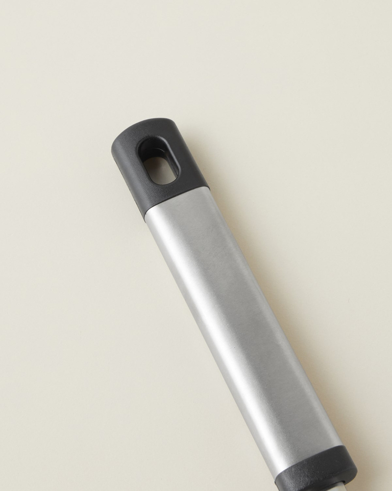 Steel Force Paslanmaz Çelik Izgaralı Spatula 35,9 cm Siyah - Gri