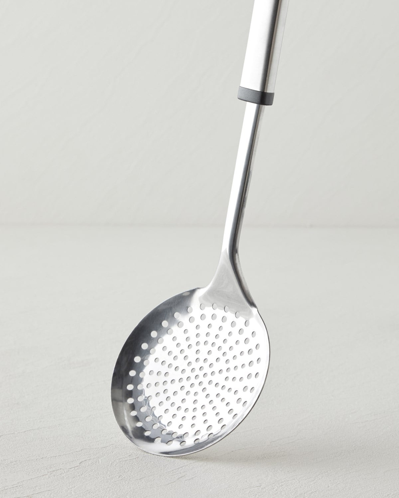 Steel Force Paslanmaz Çelik Kevgir 35 cm Siyah - Gri