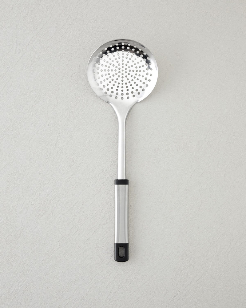 Steel Force Paslanmaz Çelik Kevgir 35 cm Siyah - Gri