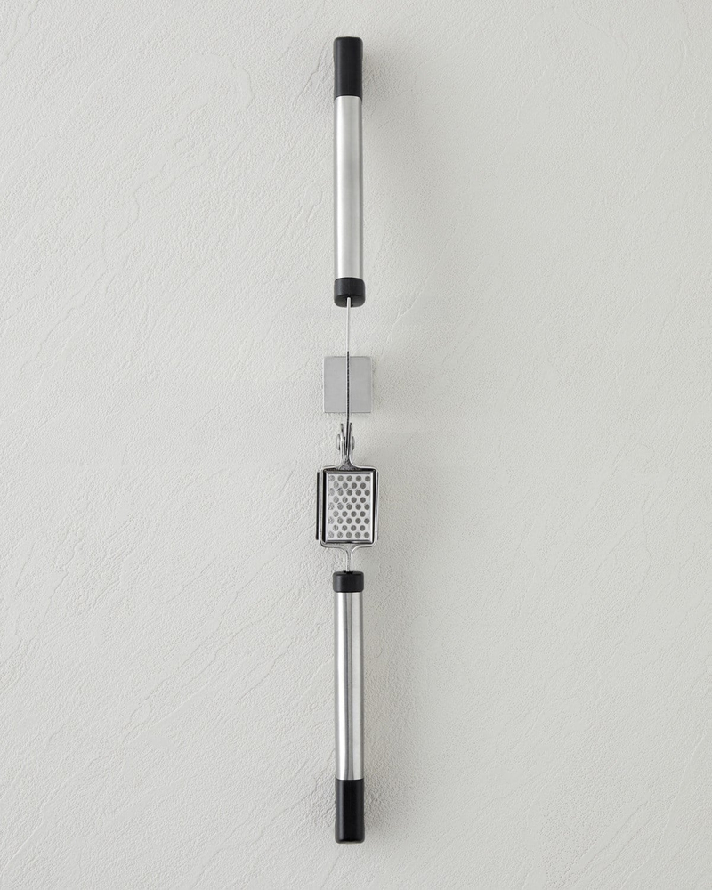 Steel Force Paslanmaz Çelik Sarımsak Ezici 18,5 cm Siyah - Gri