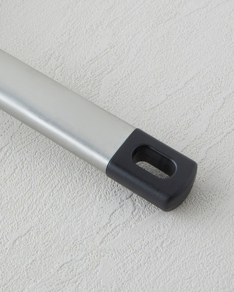 Steel Force Paslanmaz Çelik Servis Kaşığı 34x7,2 cm Siyah - Gri