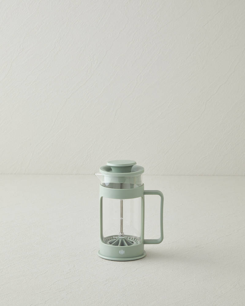 Stella Borosilikat French Press 360 ml Yeşil
