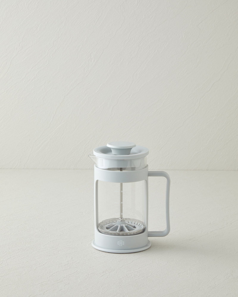 Stella Borosilikat French Press 600 ml Gri
