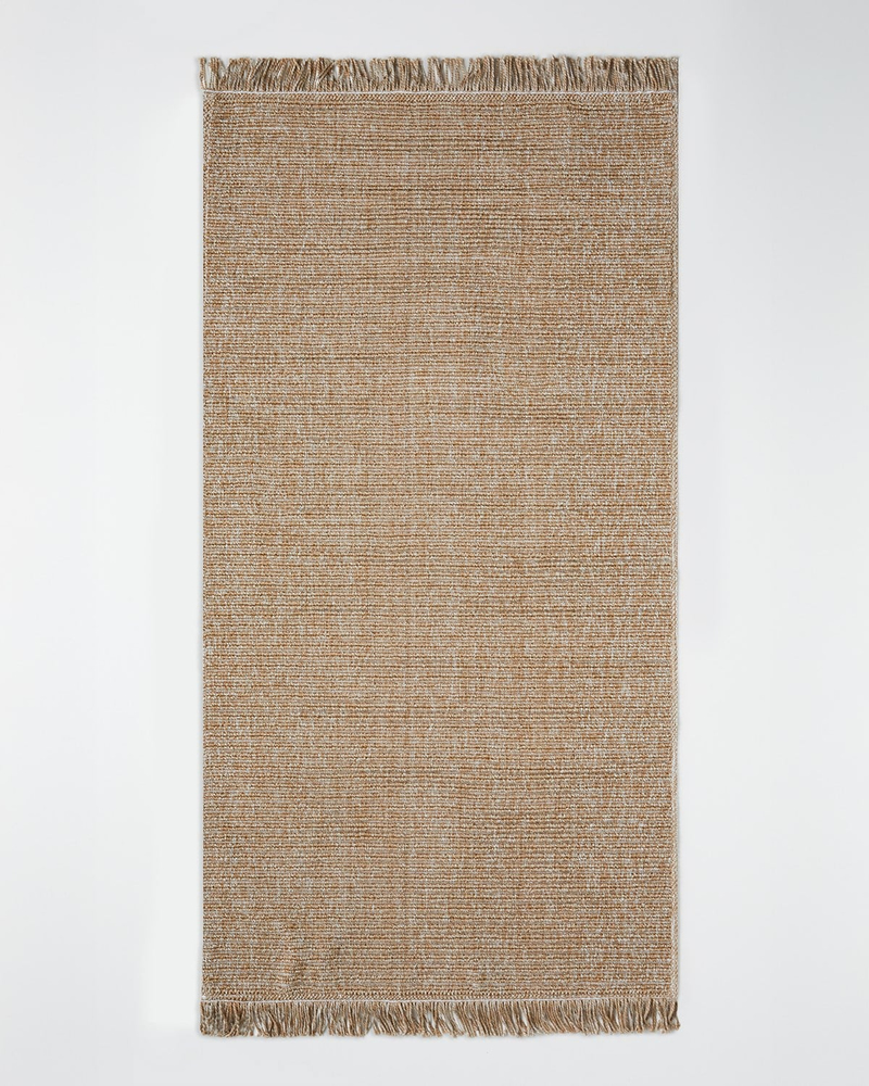 Stripe Bukle Kilim 80x150 cm Natural