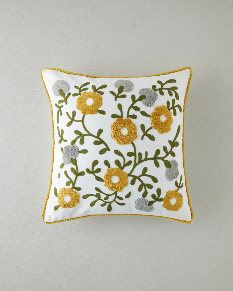 Sunny Bloom Kırlent Kılıfı 45x45 cm Multicolor