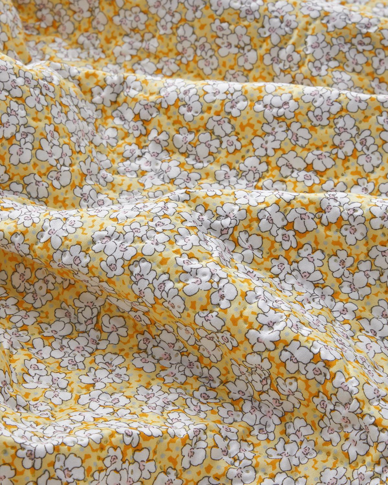 Sunshine Bliss Çift Kişilik Çok Amaçlı Örtü 200x220 cm Sarı