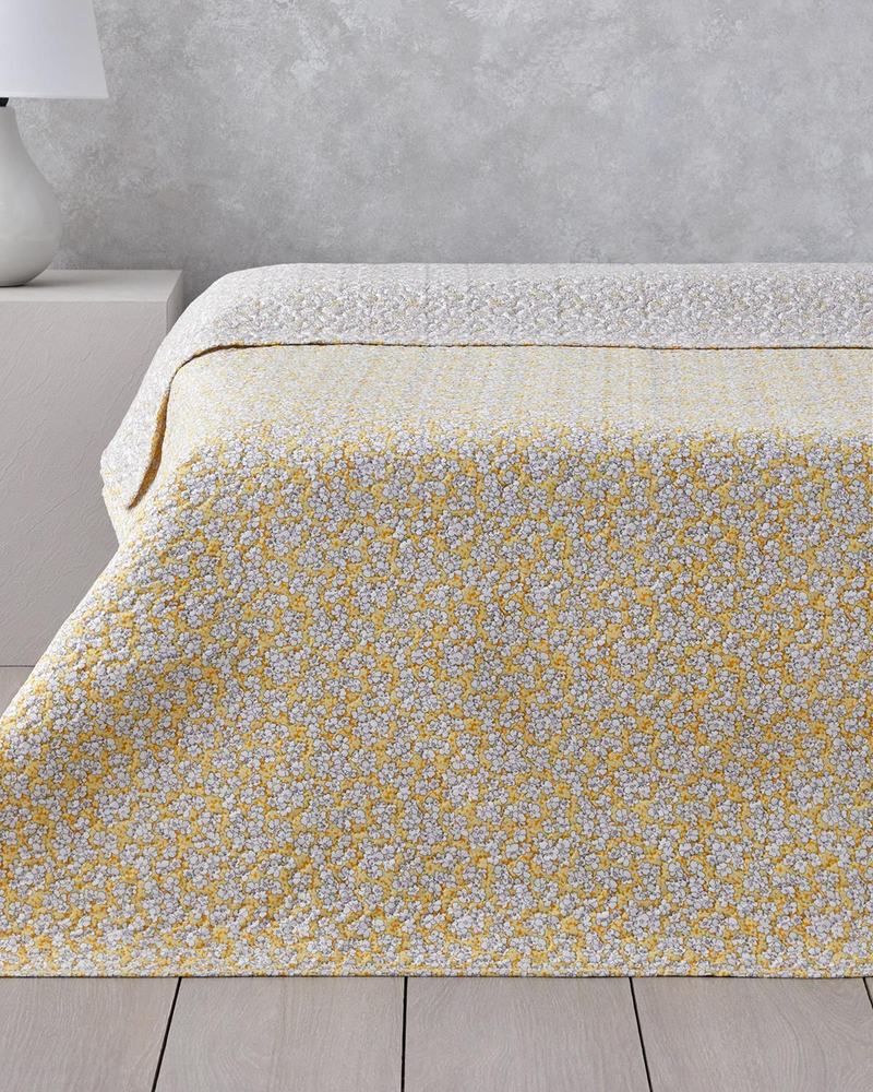 Sunshine Bliss Çift Kişilik Çok Amaçlı Örtü 200x220 cm Sarı