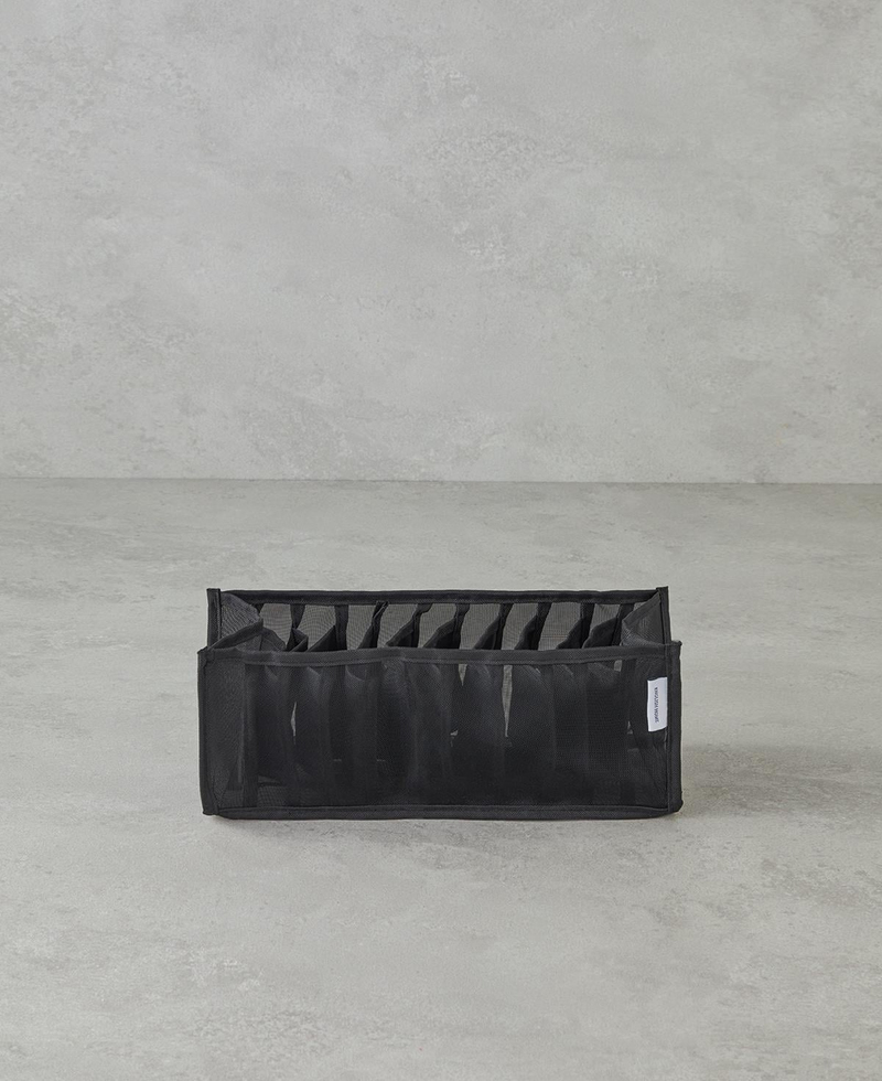 Sylvia Polyester Organizer Siyah