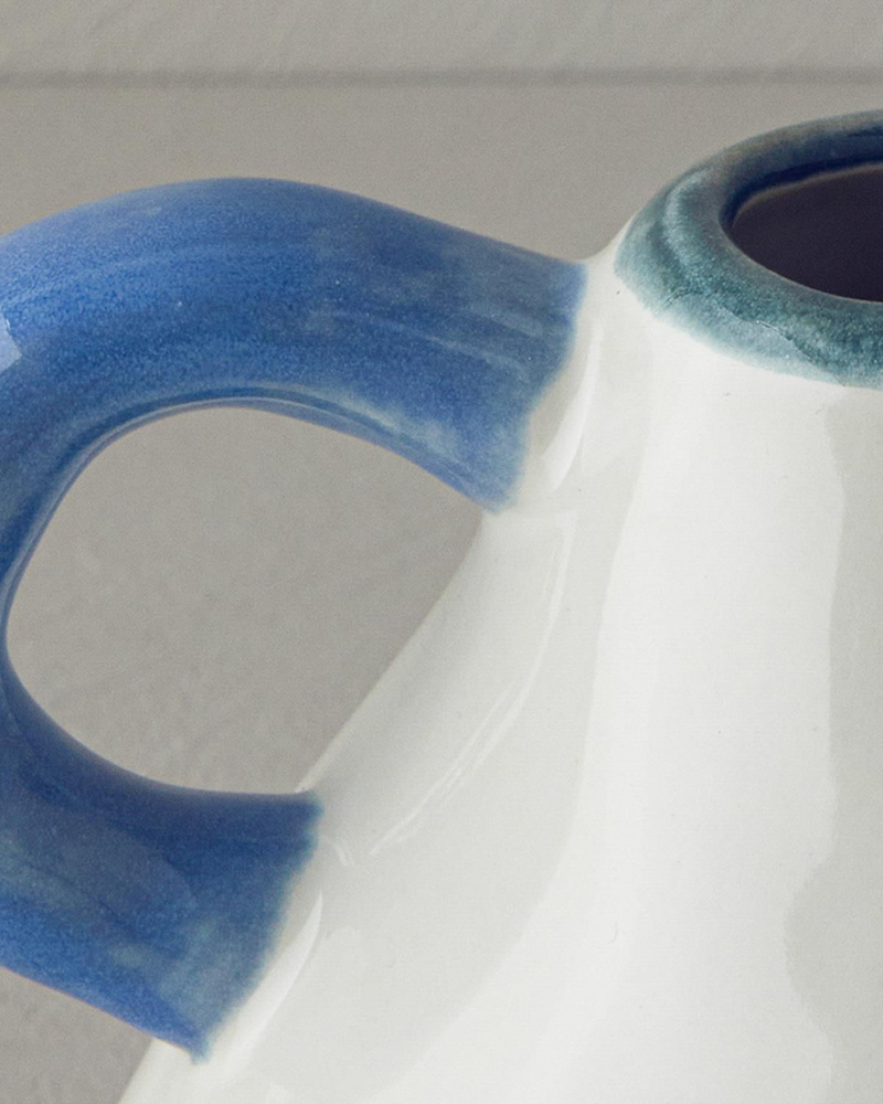 Sylvia Stoneware Vazo Multicolor