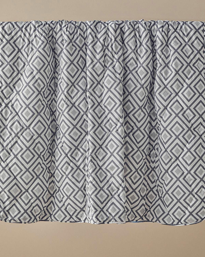 Tales Polycotton Çift Kişilik Yorgan Gri