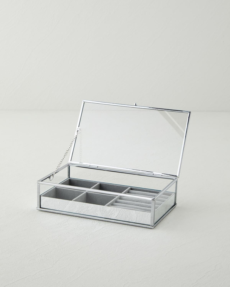 Tano Takı Kutusu 21x12x5,5 cm Silver