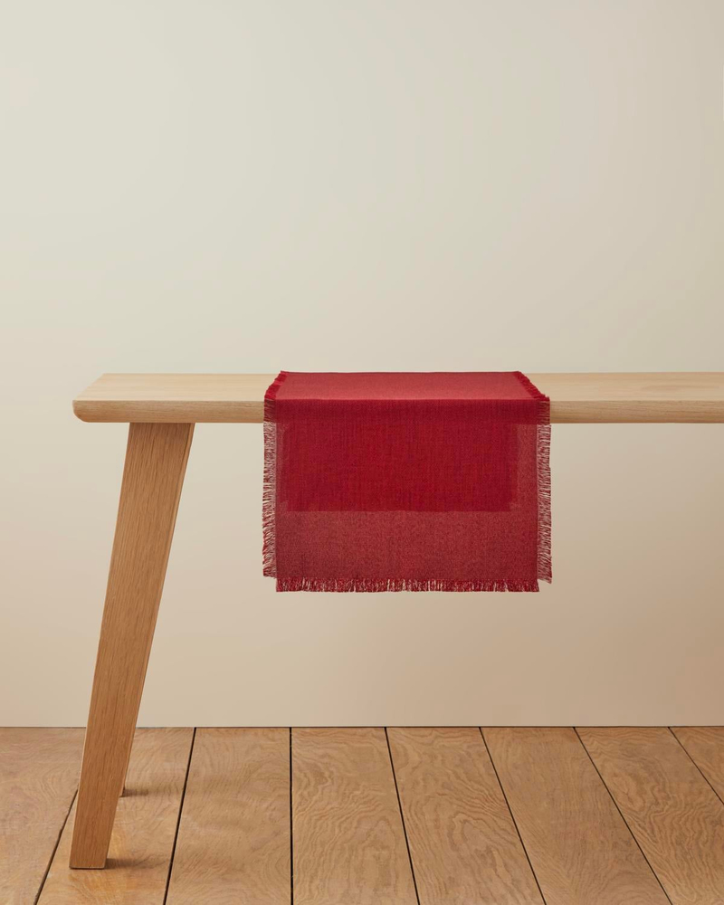 Tendre Polyester Runner 40x140 cm Kırmızı