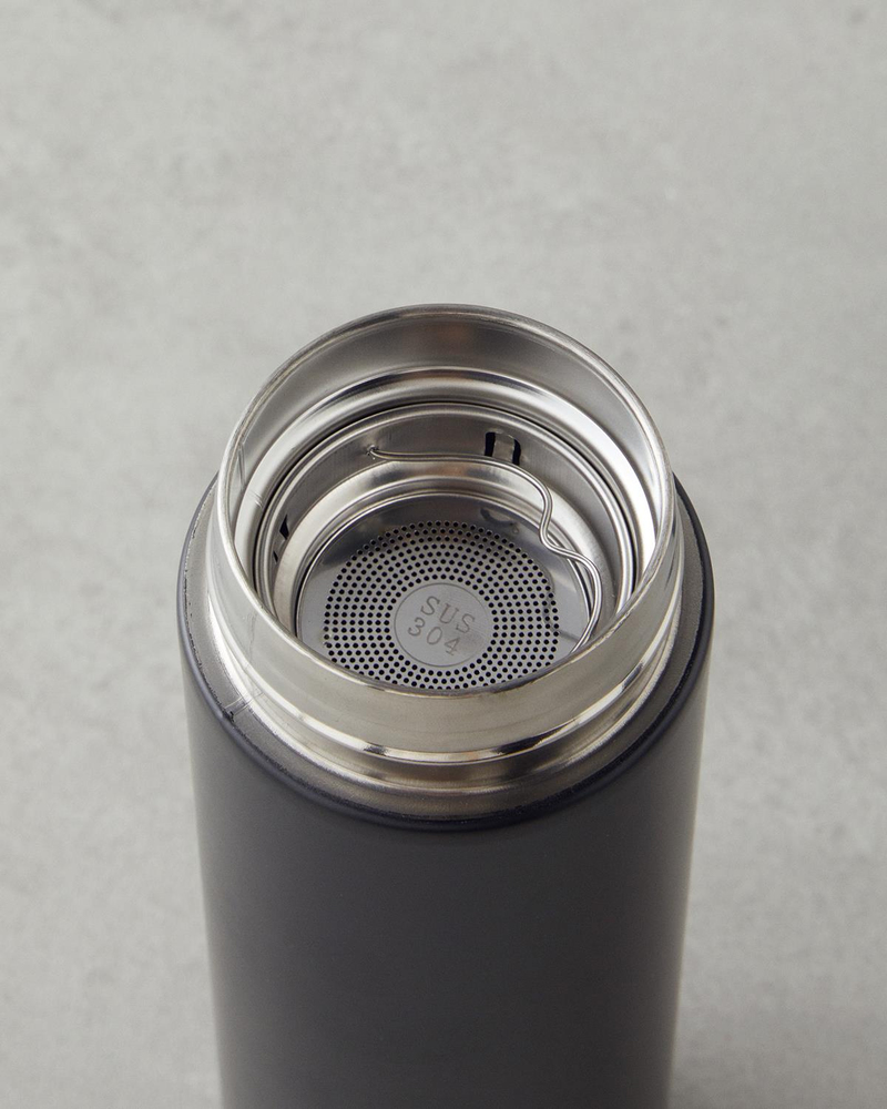 Thermo Çelik Dereceli Termos 500 ml Siyah