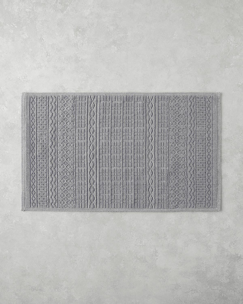 Thore Pamuklu Kilim Gri