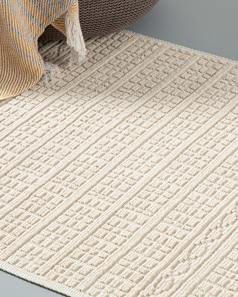 Thore Pamuklu Kilim Krem