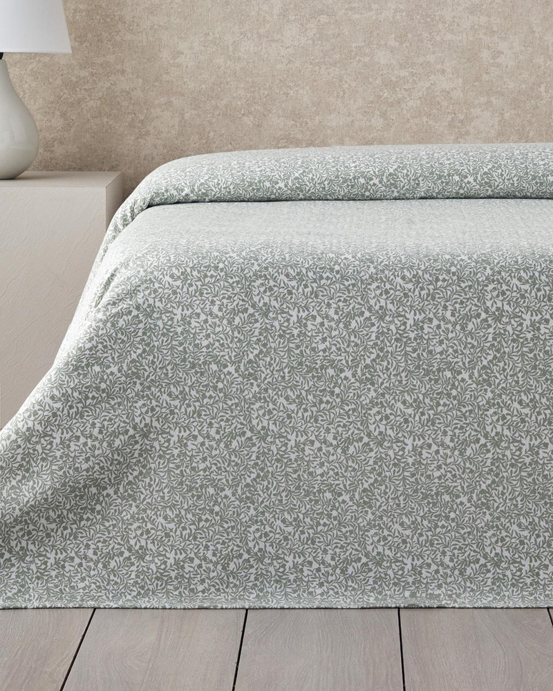 TIMELESS GARDEN Ecosoft Çift Kişilik Pike 200x220 cm Yeşil