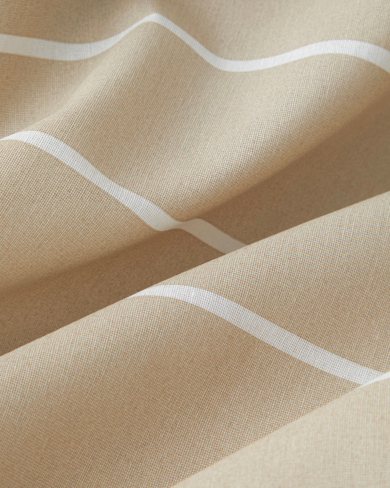 Timeless Line Kolay Ütülenir Çarşaflı Tek Kişilik Nevresim Takımı 160x220 cm Bej