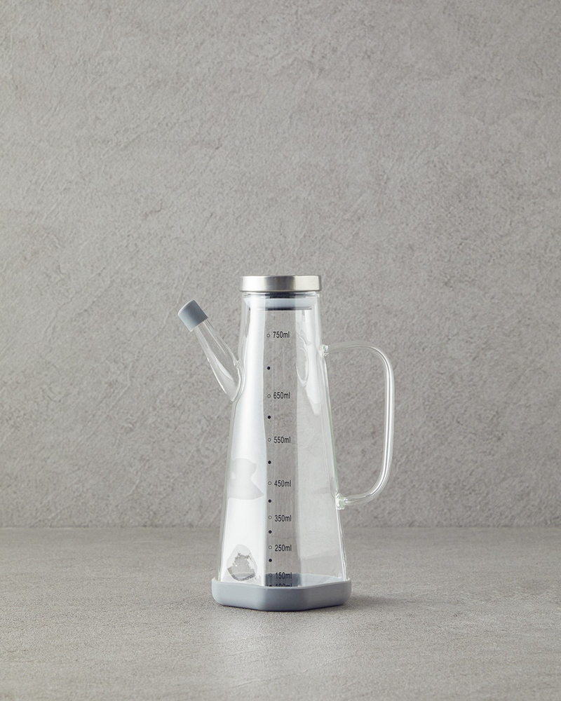 Tinna Borosilikat Yağdanlık 750 ml Şeffaf