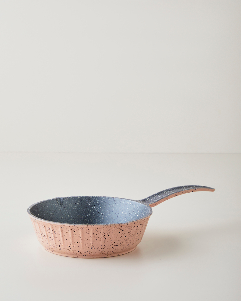 Tiny Cast Premium Döküm 5 Parça Mini Tencere Seti 16x16x16 cm Pembe