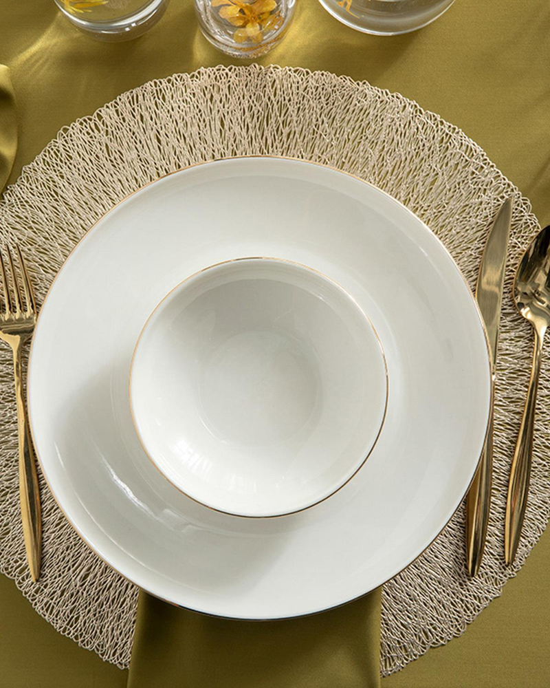 Torino Porselen Kase Gold