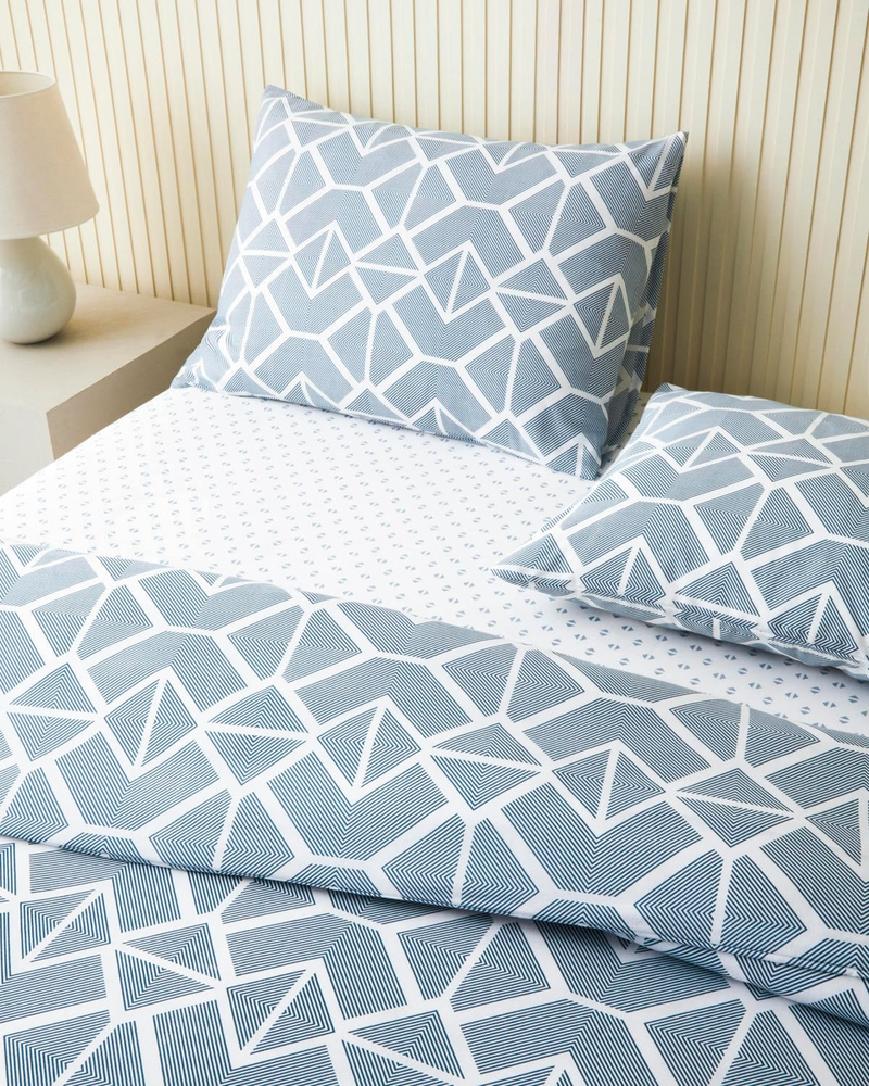 Triweave Kolay Ütülenir Çift Kişilik Nevresim Takımı 200x220 cm Yeşil