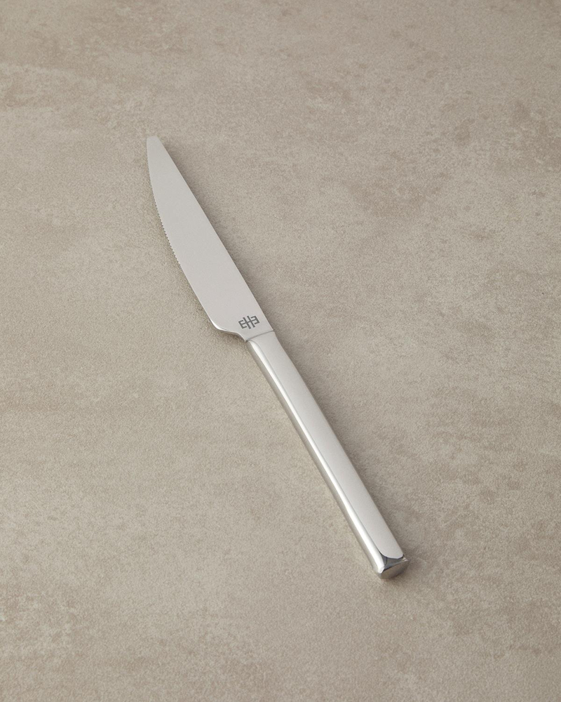 Troy 18/10 Paslanmaz Çelik Çatal Kaşık Bıçak Tk. 18 Parça 6 Kişilik Silver