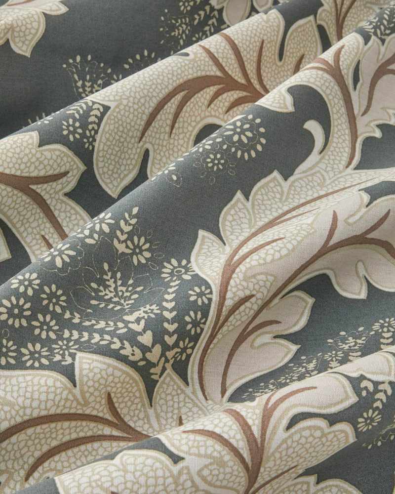 Veloria Çift Kişilik Nevresim Takımı 200x220 cm Yeşil-Pudra