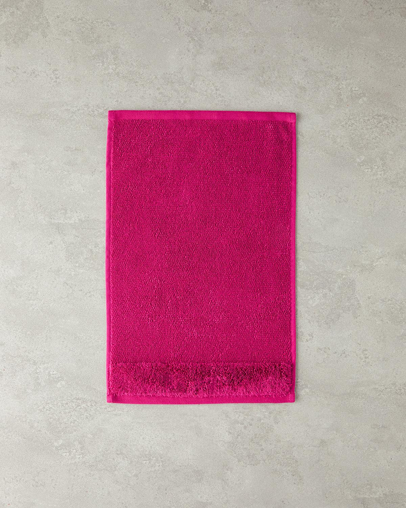 Velvet Touch Pamuklu El Havlusu Fuşya