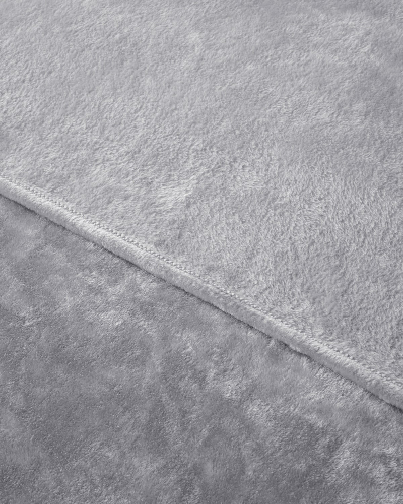 Vena Supersoft Çift Kişilik Battaniye 200x220 cm Gümüş