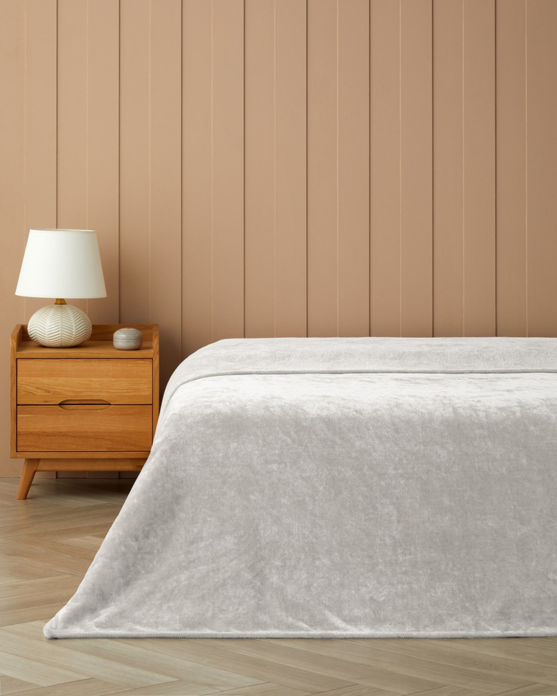 Vena Supersoft Çift Kişilik Battaniye 200x220 cm Krem