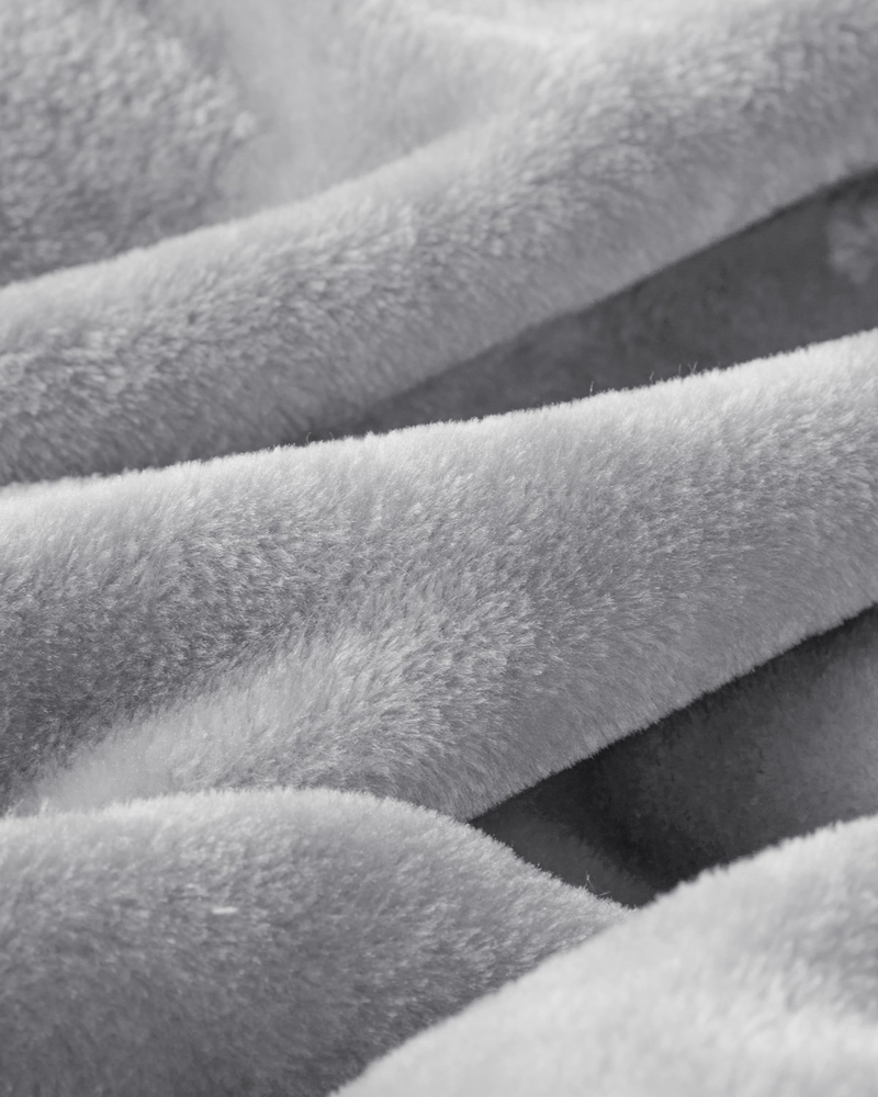 Vena Supersoft Tek Kişilik Battaniye 150x200 cm Gümüş